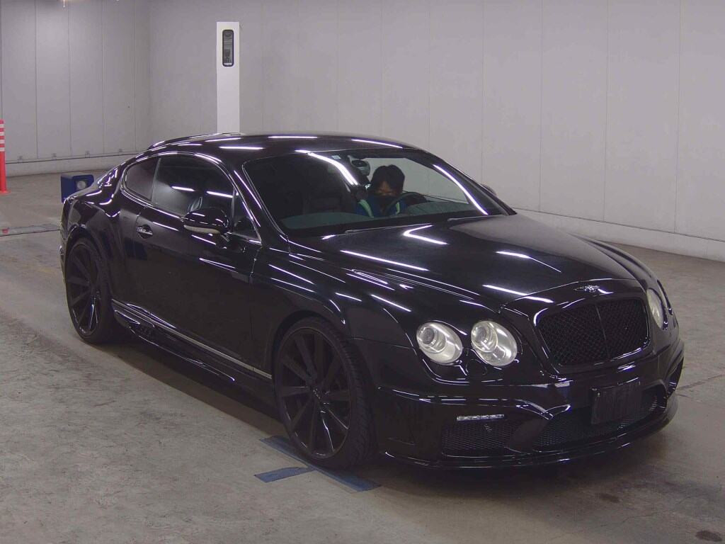Bentley Continental 2007 z aukcji japońskiej