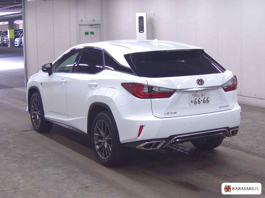 Lexus RX 2016 z aukcji japońskiej