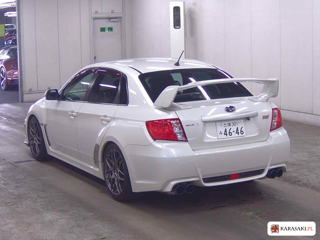 Subaru Impreza 2010 z aukcji japońskiej