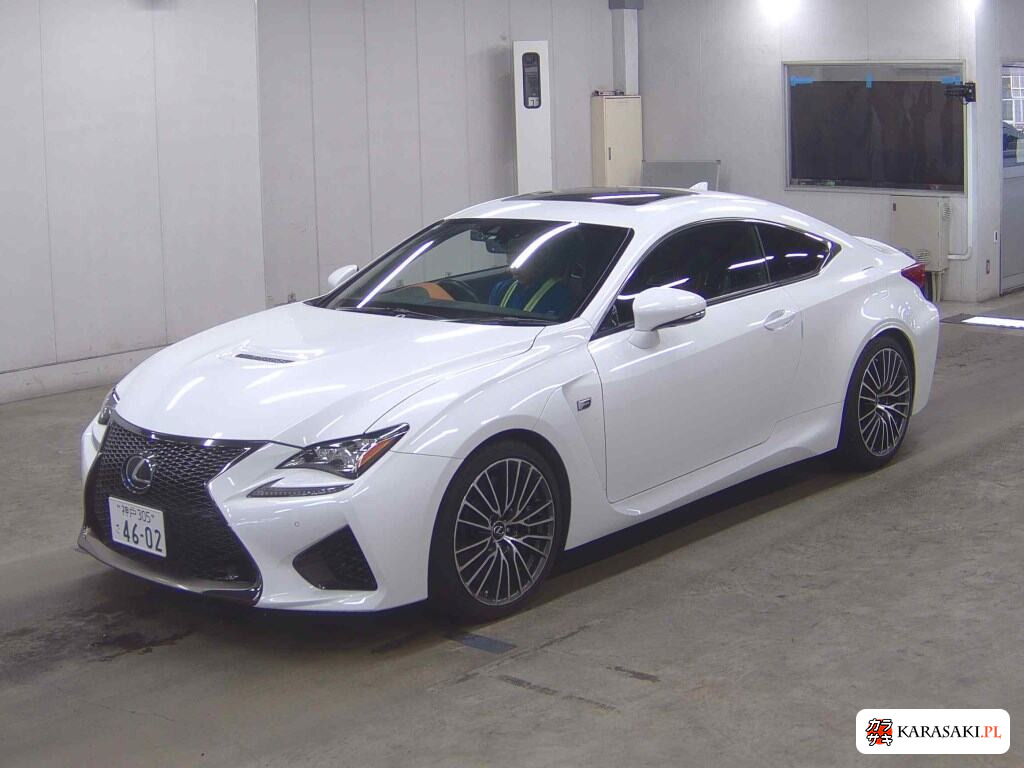 Lexus RC F 2015 z aukcji japońskiej