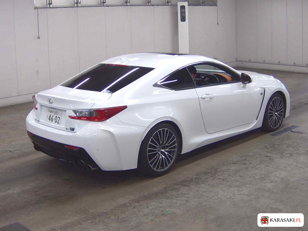 Lexus RC F 2015 z aukcji japońskiej