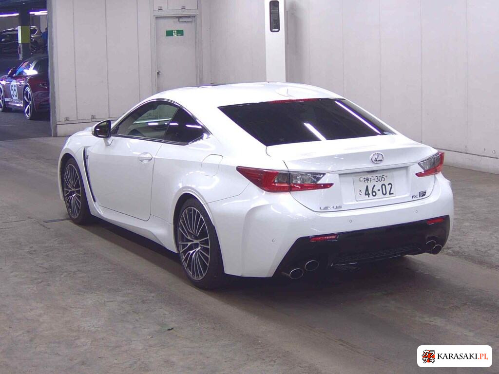 Lexus RC F 2015 z aukcji japońskiej