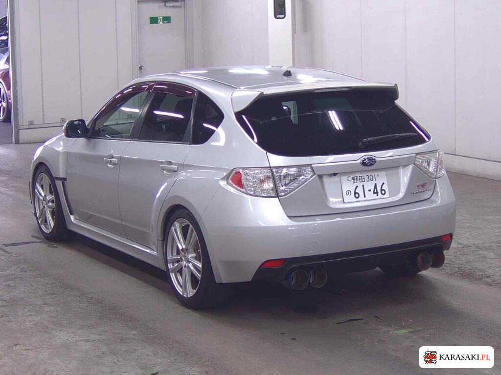 Subaru Impreza 2008 z aukcji japońskiej