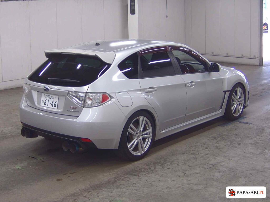 Subaru Impreza 2008 z aukcji japońskiej