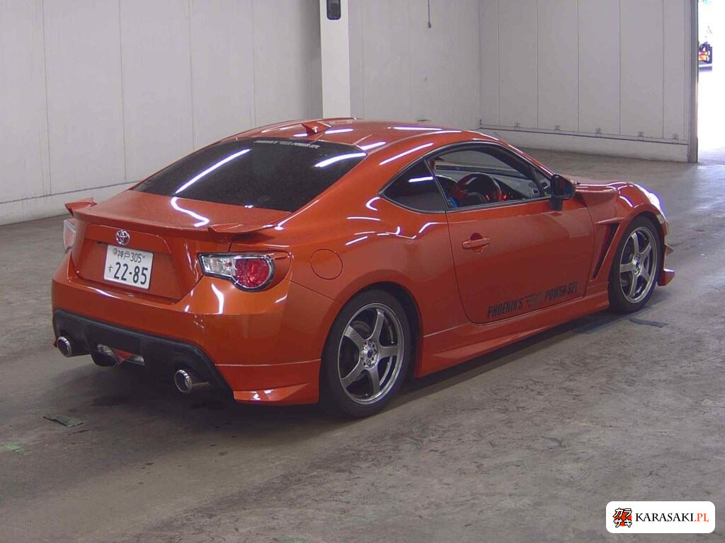 Toyota 86 2012 z aukcji japońskiej