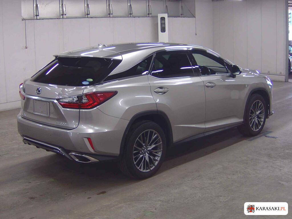 Lexus RX 2017 z aukcji japońskiej