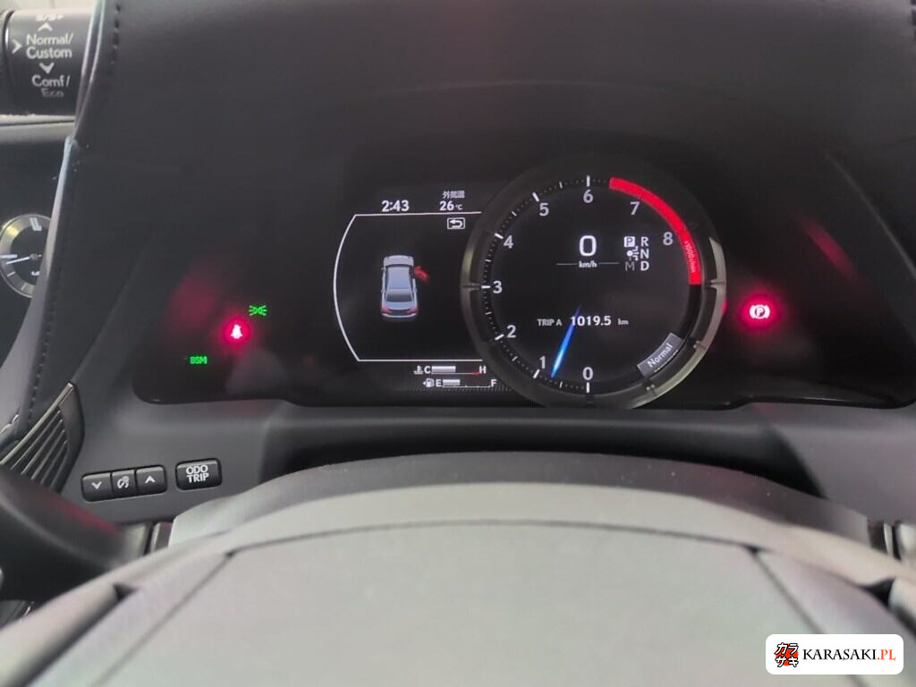 Lexus LS 2018 z aukcji japońskiej