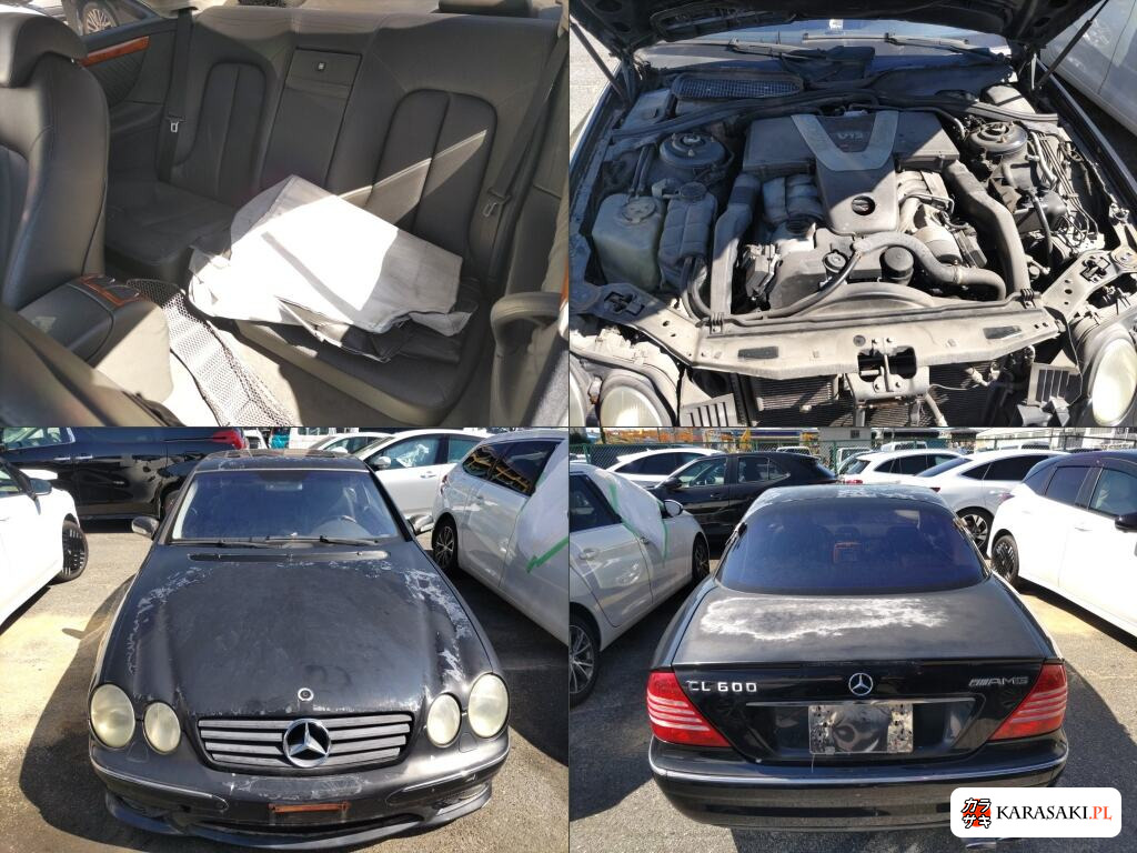 Mercedes-Benz CL 2005 z aukcji japońskiej