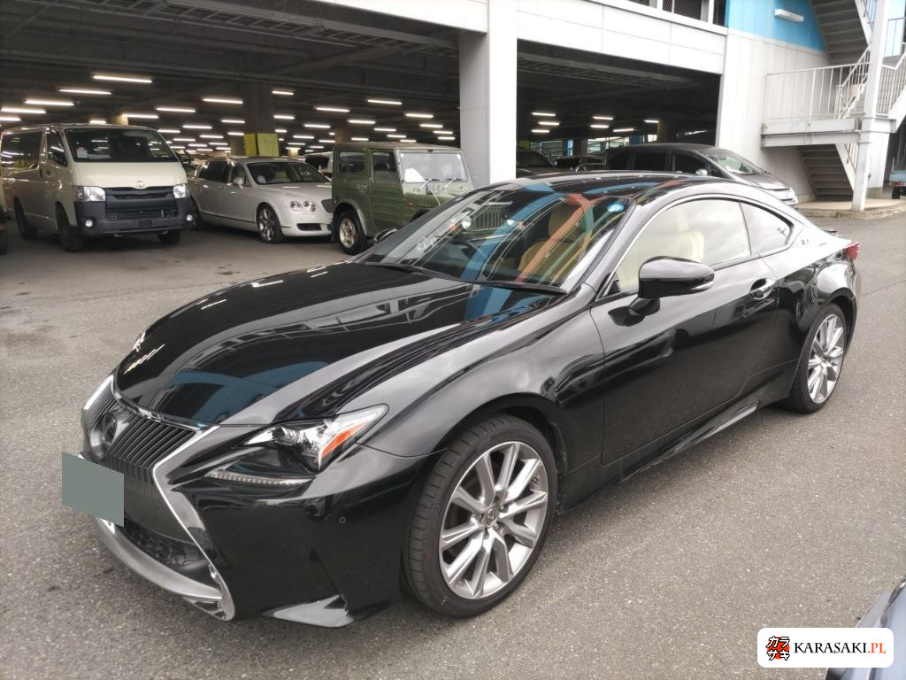 Lexus RC 2015 z aukcji japońskiej