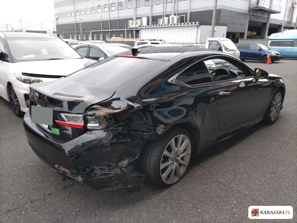 Lexus RC 2015 z aukcji japońskiej