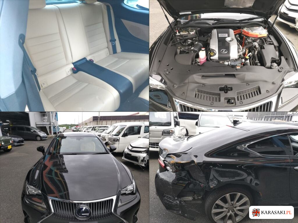 Lexus RC 2015 z aukcji japońskiej