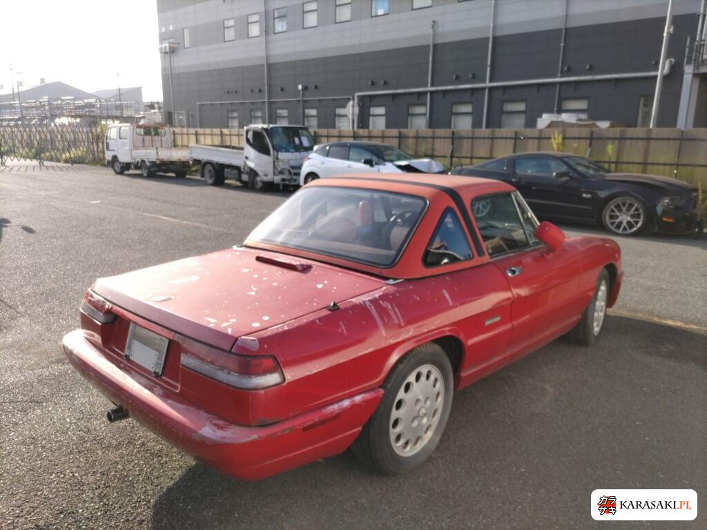 Alfa Romeo Alfa Spider 1991 z aukcji japońskiej