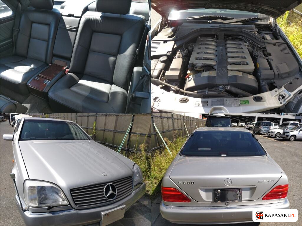 Mercedes-Benz S-Class 1997 z aukcji japońskiej