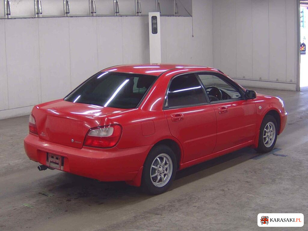 Subaru Impreza 2004 z aukcji japońskiej