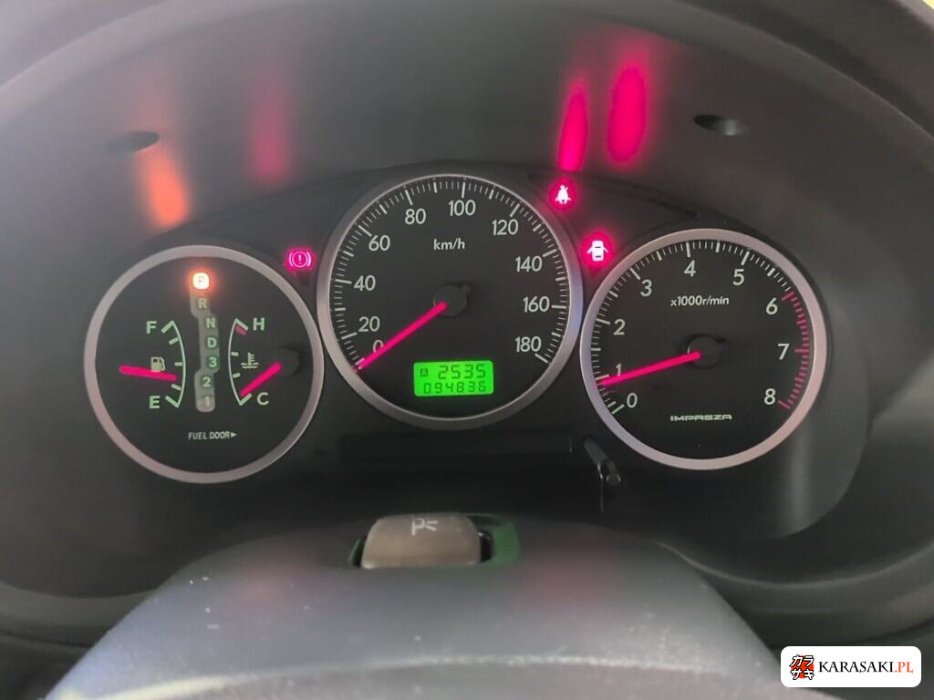 Subaru Impreza 2004 z aukcji japońskiej