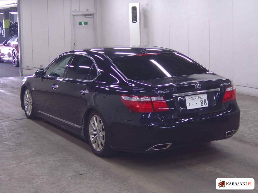 Lexus LS 2008 z aukcji japońskiej