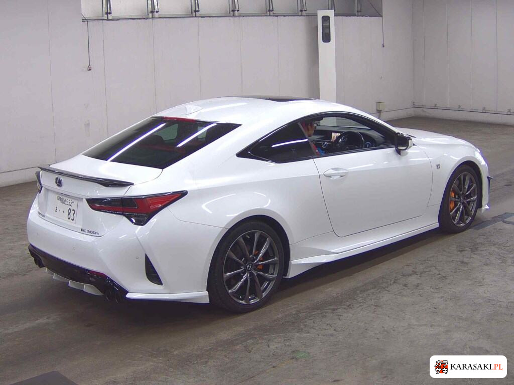 Lexus RC 2018 z aukcji japońskiej