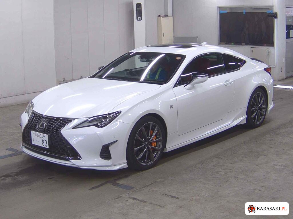 Lexus RC 2018 z aukcji japońskiej