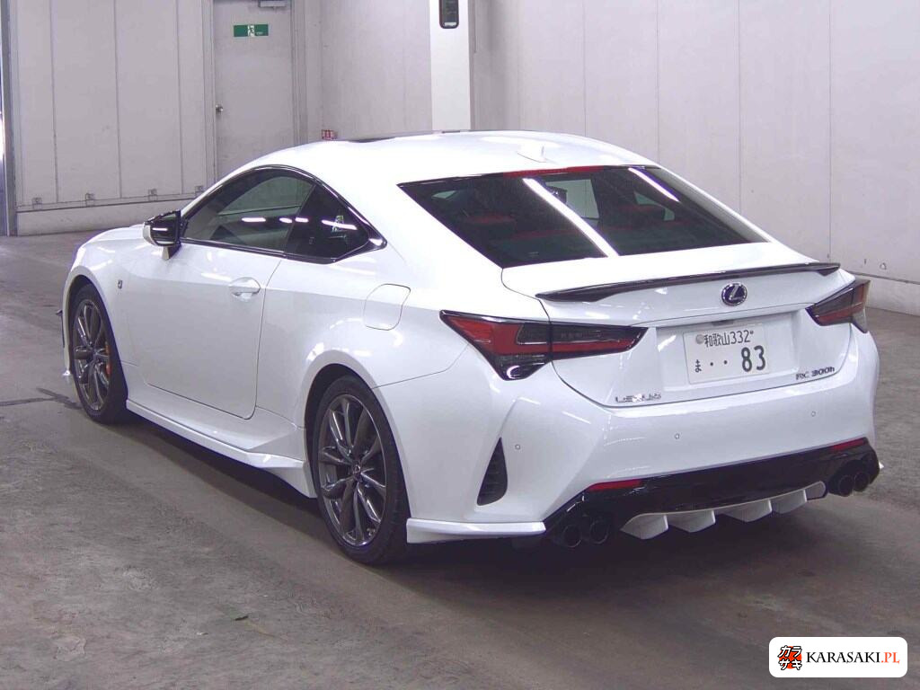 Lexus RC 2018 z aukcji japońskiej