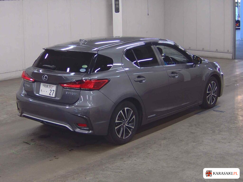 Lexus CT 2018 z aukcji japońskiej