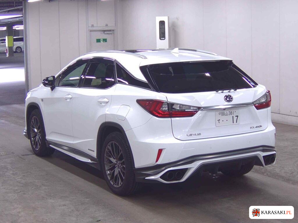 Lexus RX 2016 z aukcji japońskiej