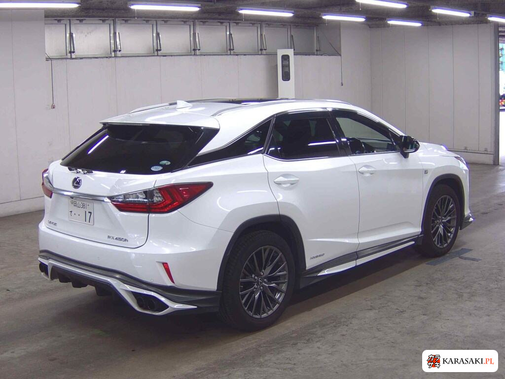Lexus RX 2016 z aukcji japońskiej