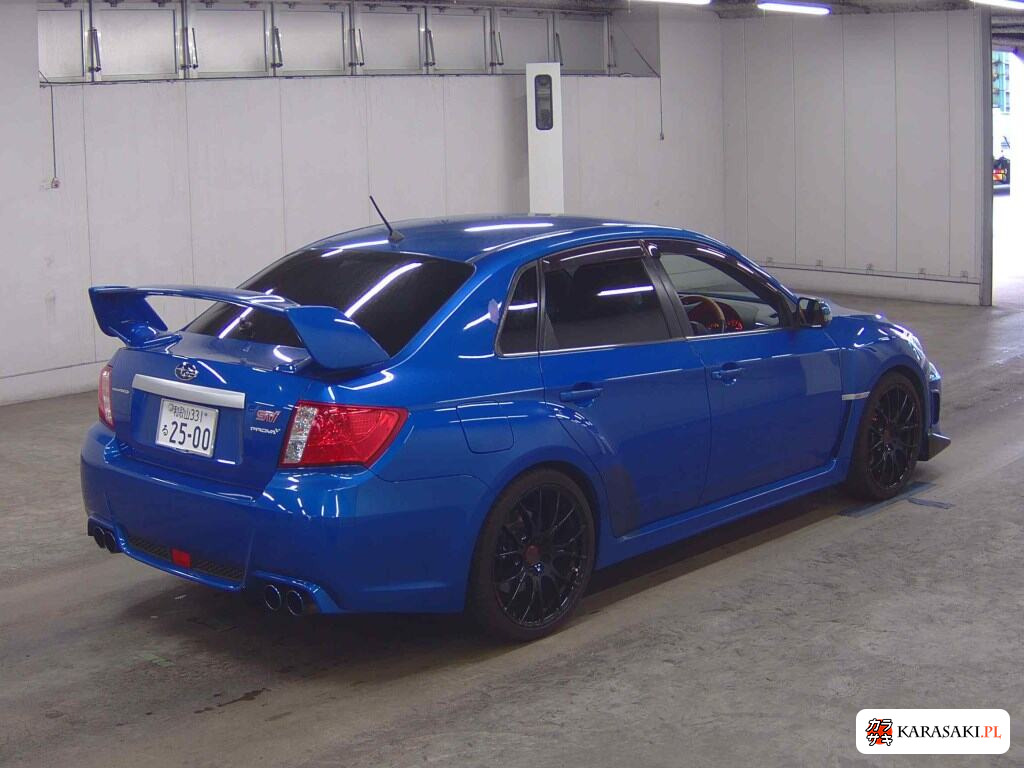 Subaru Impreza 2012 z aukcji japońskiej