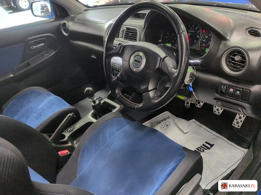 Subaru Impreza WRX 2002 z aukcji japońskiej