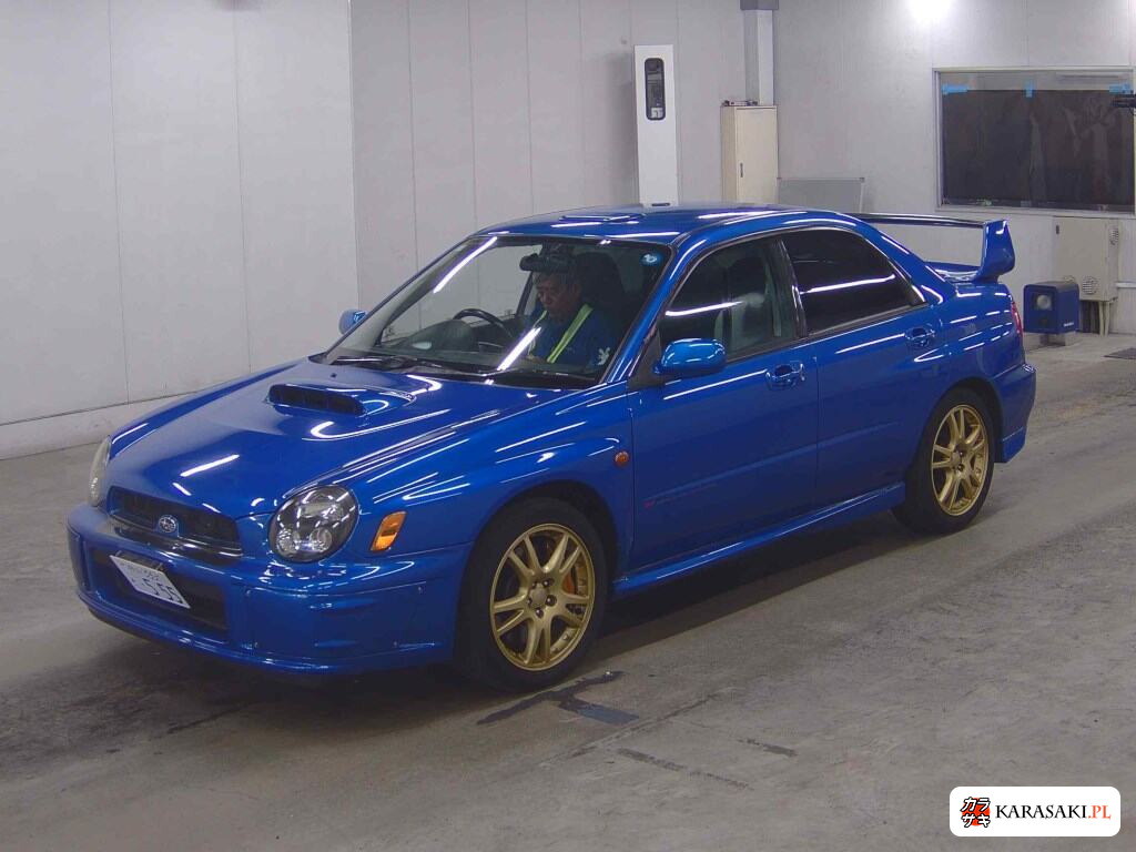 Subaru Impreza WRX 2002 z aukcji japońskiej