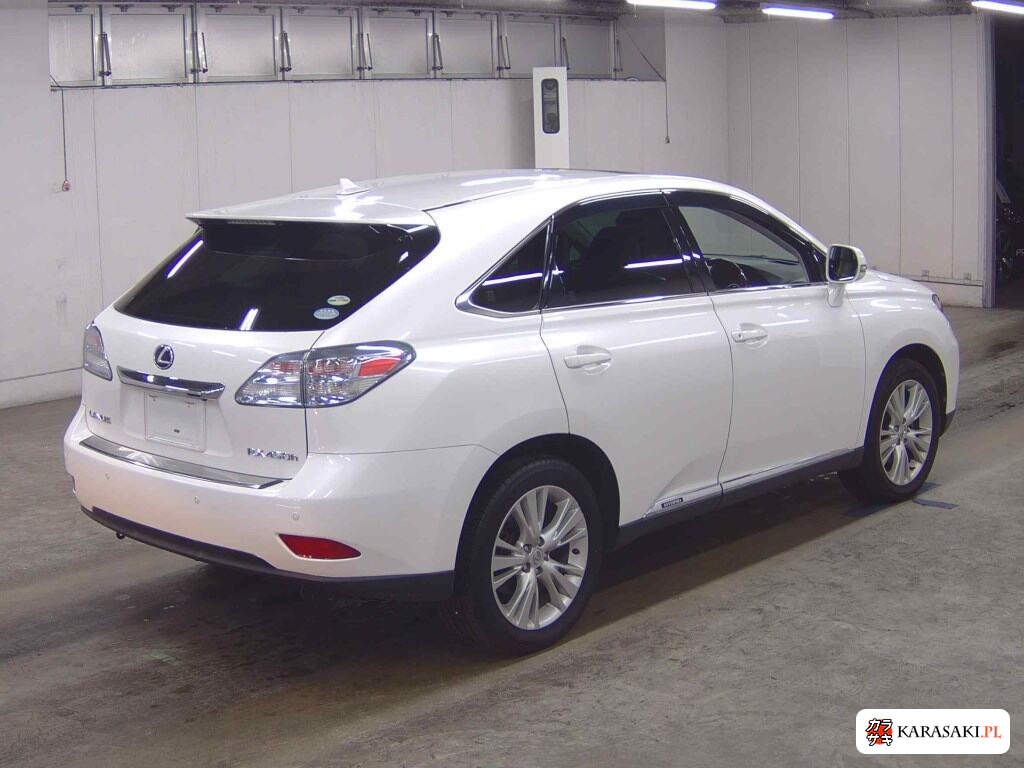 Lexus RX 2009 z aukcji japońskiej