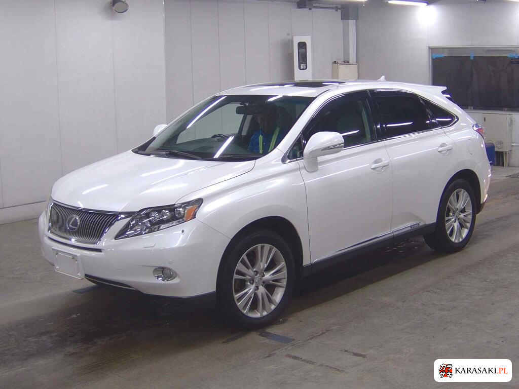 Lexus RX 2009 z aukcji japońskiej