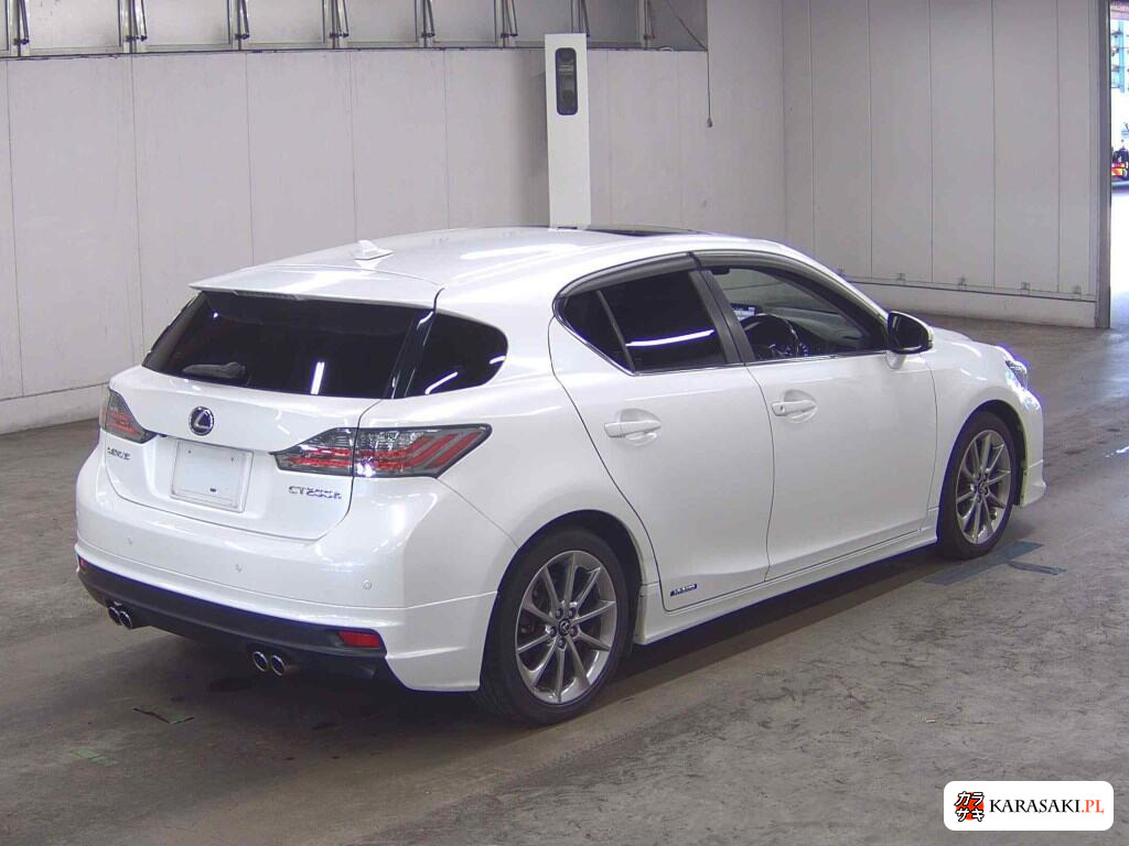 Lexus CT 2011 z aukcji japońskiej