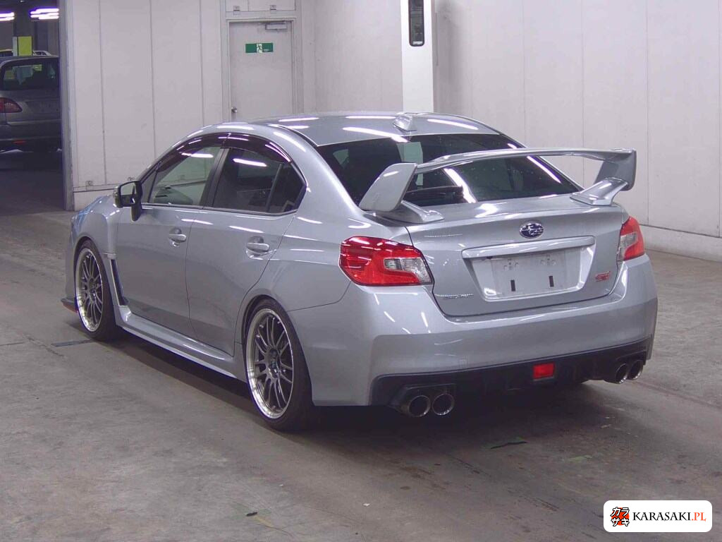 Subaru WRX STI 2017 z aukcji japońskiej