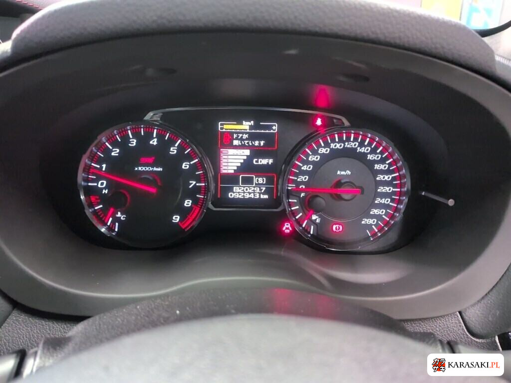 Subaru WRX STI 2017 z aukcji japońskiej