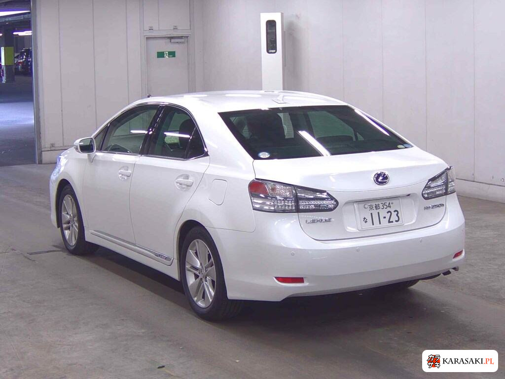 Lexus HS 2011 z aukcji japońskiej