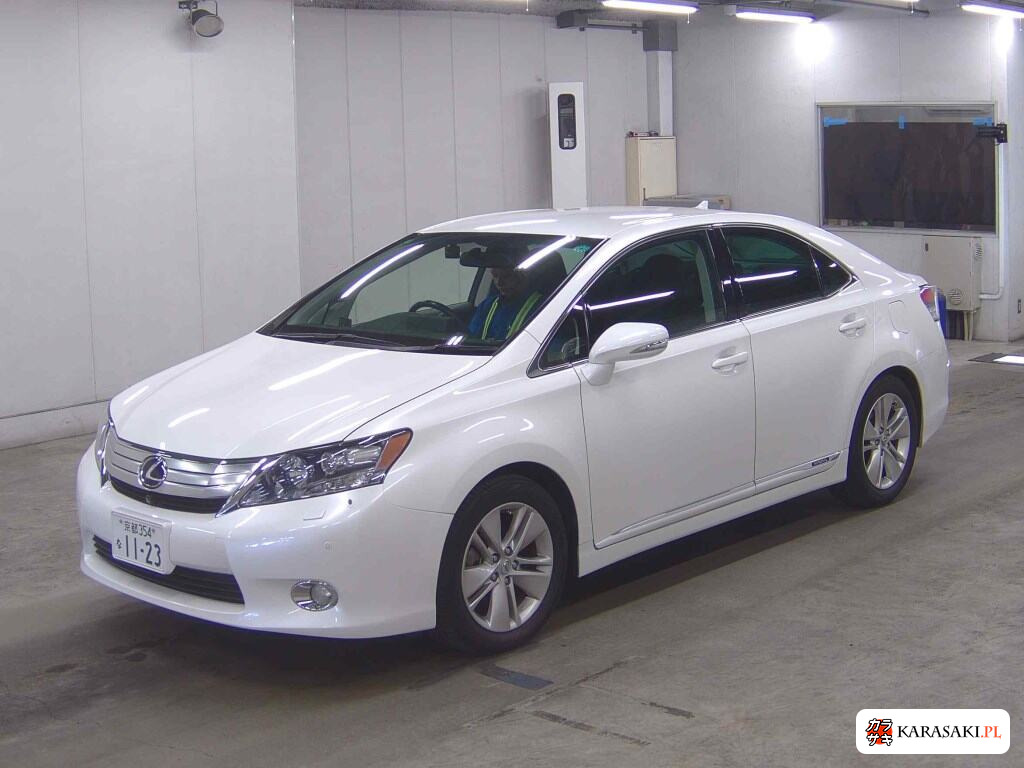 Lexus HS 2011 z aukcji japońskiej