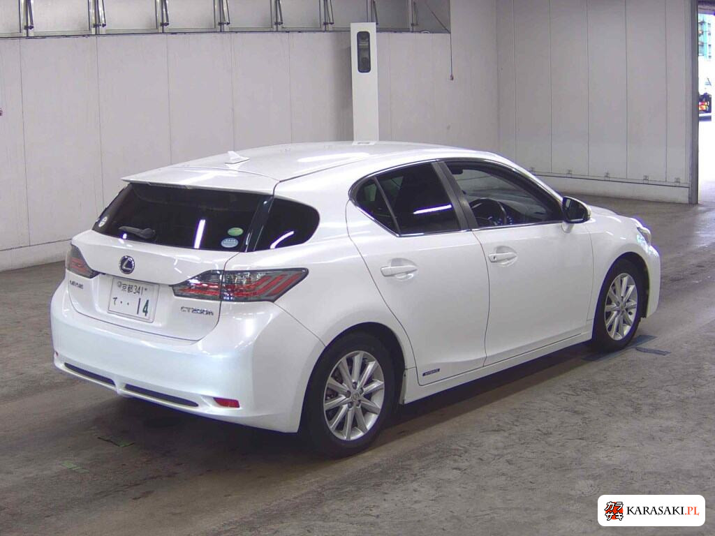 Lexus CT 2013 z aukcji japońskiej