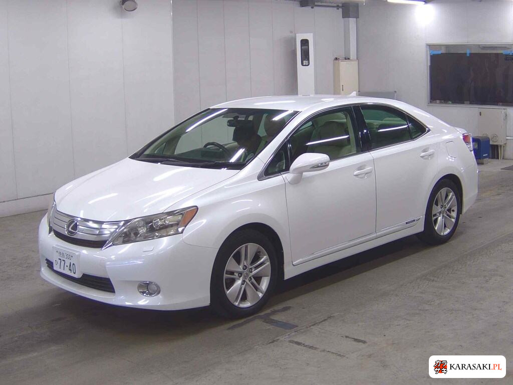 Lexus HS 2009 z aukcji japońskiej
