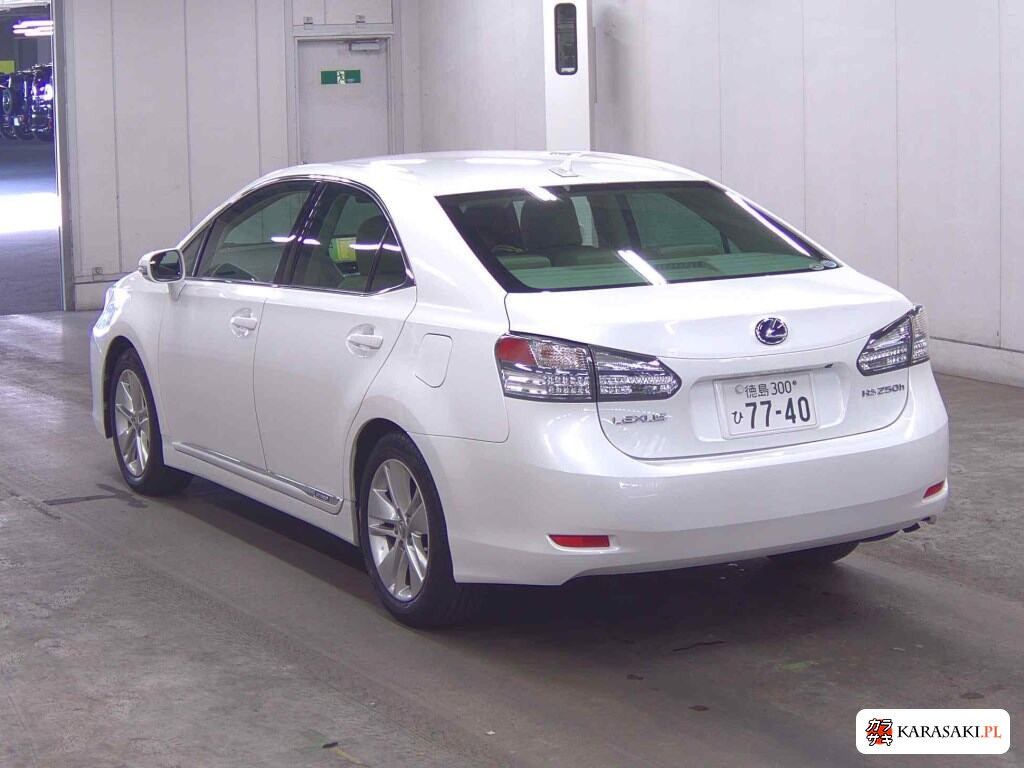 Lexus HS 2009 z aukcji japońskiej