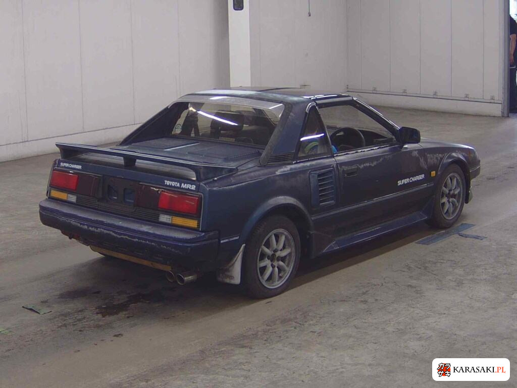 Toyota MR2 1986 z aukcji japońskiej