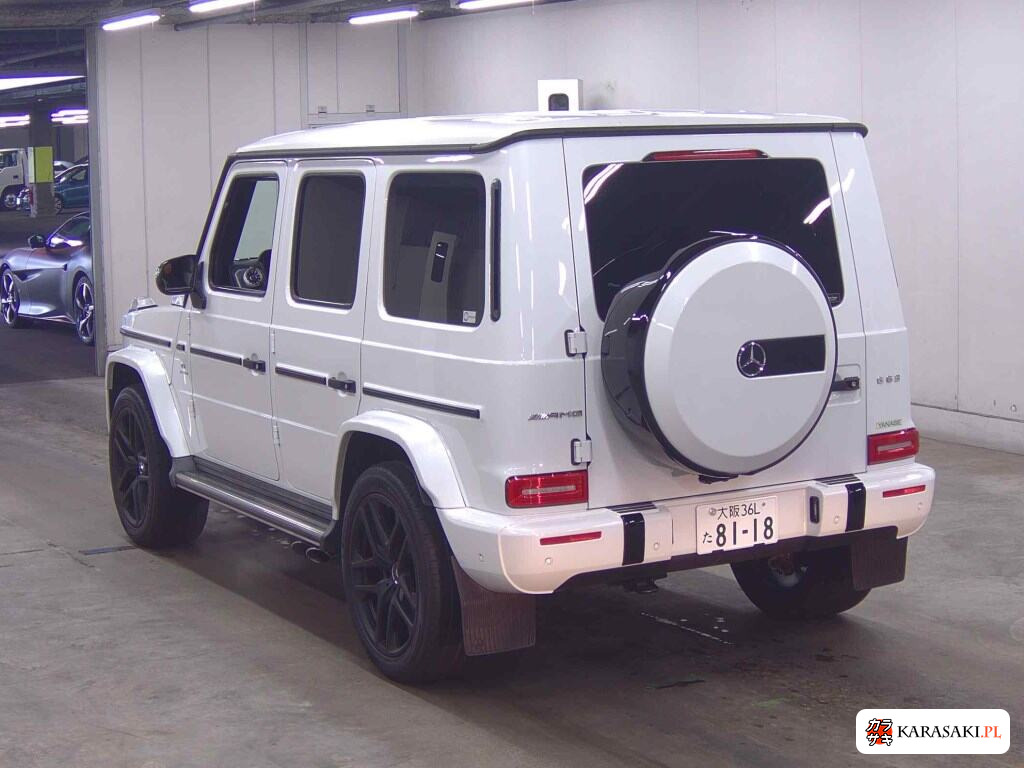 Mercedes-AMG G-Class 2022 z aukcji japońskiej