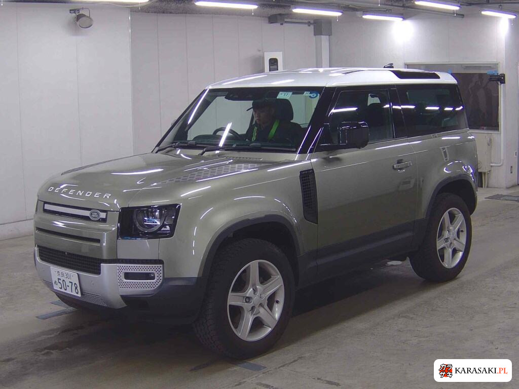 Land Rover Defender 2023 z aukcji japońskiej