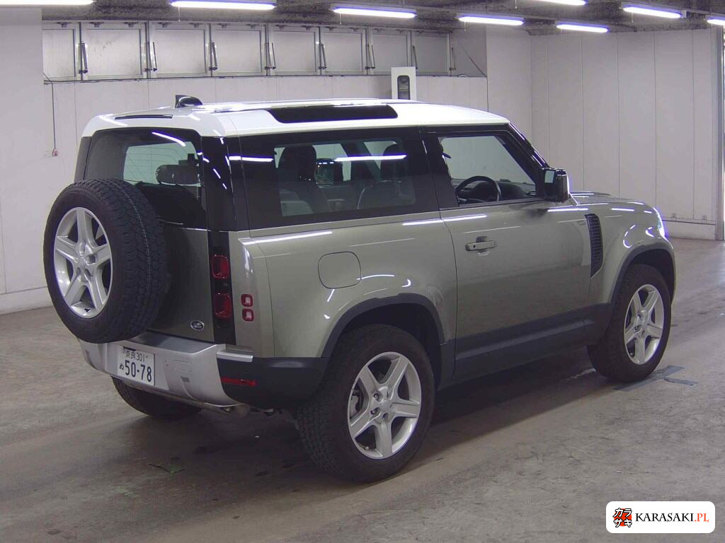 Land Rover Defender 2023 z aukcji japońskiej
