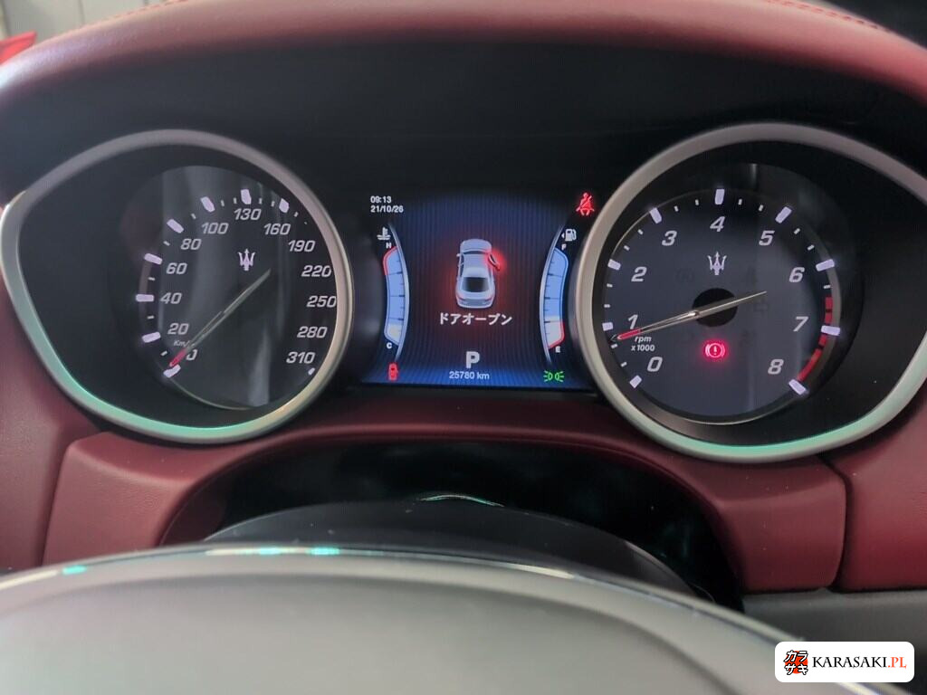 Maserati Ghibli 2016 z aukcji japońskiej