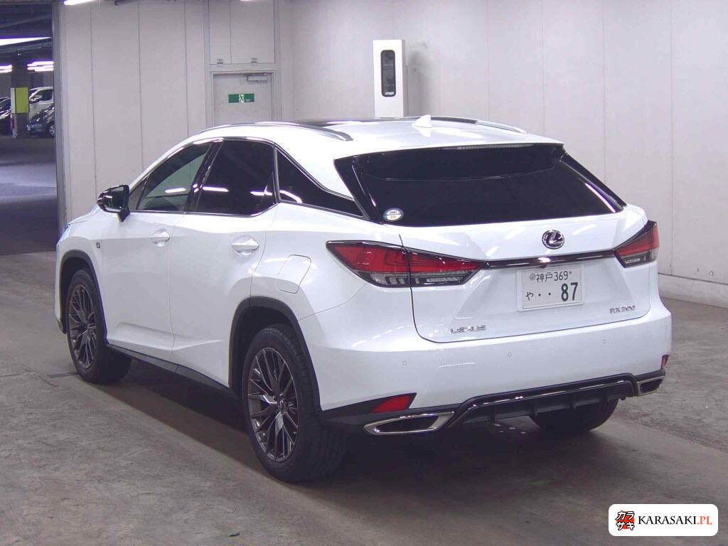 Lexus RX 2021 z aukcji japońskiej