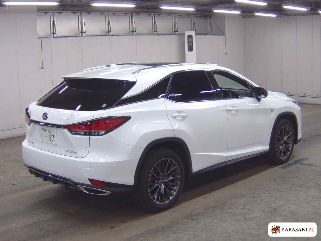 Lexus RX 2021 z aukcji japońskiej