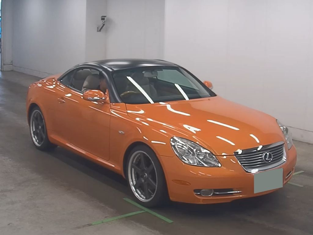 Lexus SC 2008 from a Japanese auction