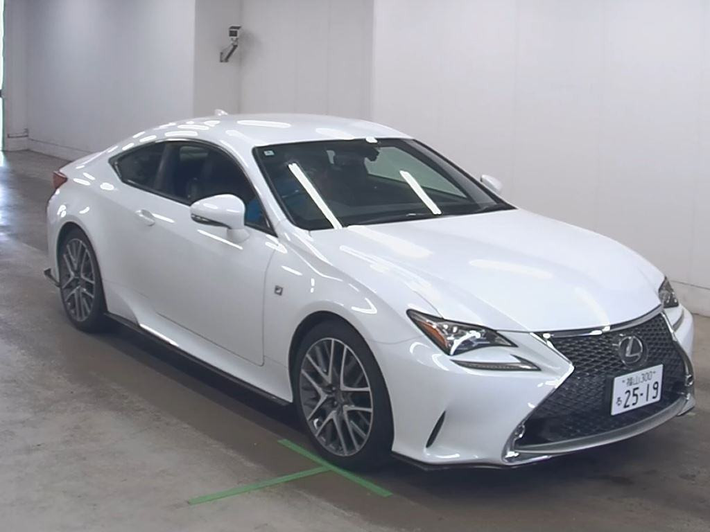 Lexus RC 2014 z aukcji japońskiej