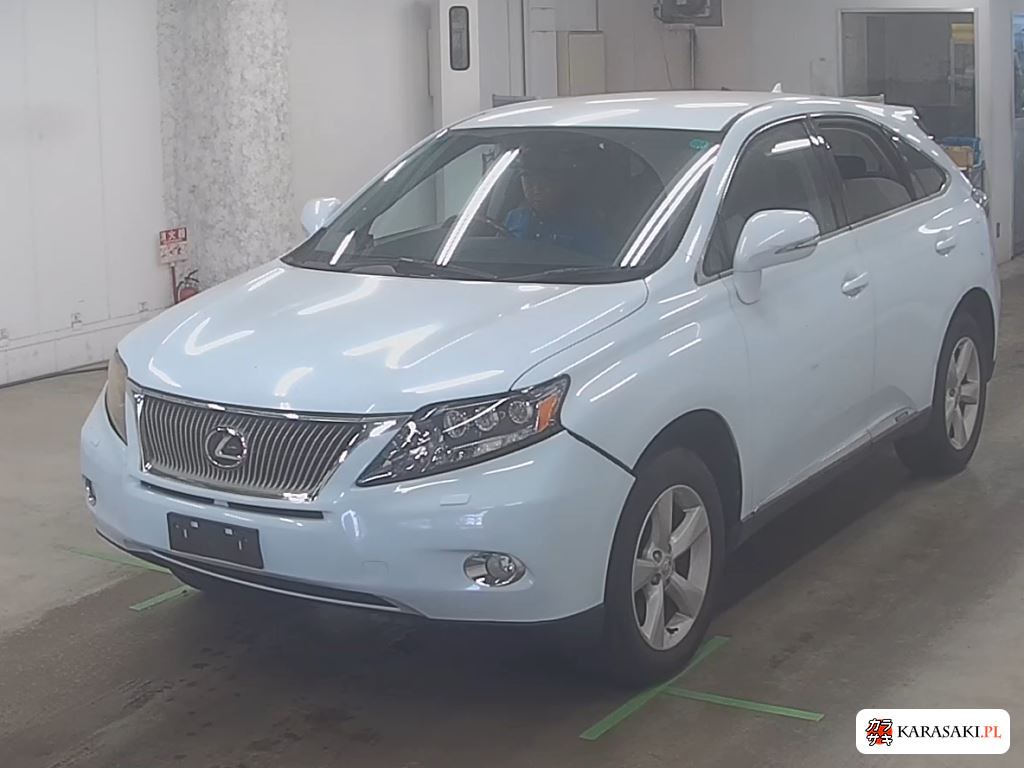 Lexus RX 2011 z aukcji japońskiej