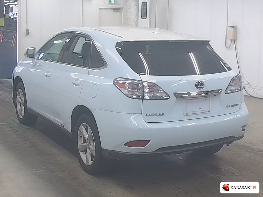 Lexus RX 2011 z aukcji japońskiej